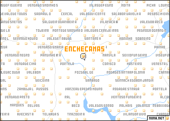 map of Enchecamas