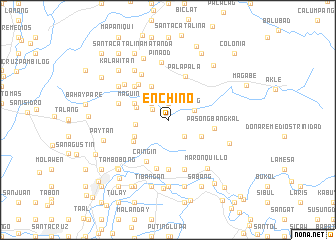 map of Enchino