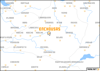 map of Enchousas