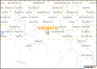 map of Enchovtsi