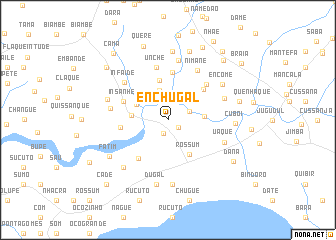 map of Enchugal