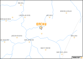 map of Enchu