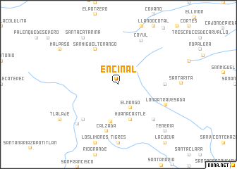 map of Encinal