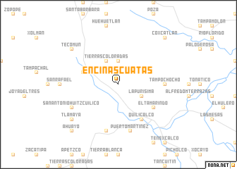 map of Encinas Cuatas