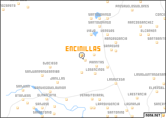 map of Encinillas