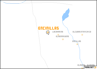 map of Encinillas