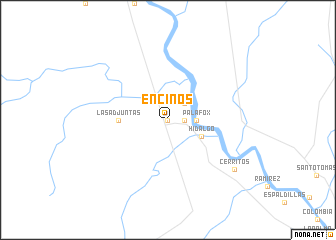 map of Encinos