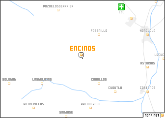 map of Encinos