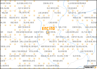 map of Encino