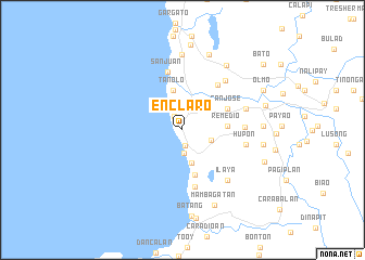 map of Enclaro