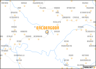 map of Encoengoon