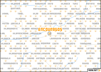 map of Encourados