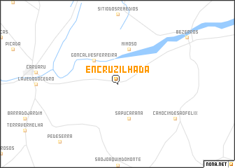 map of Encruzilhada