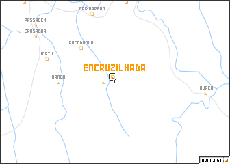 map of Encruzilhada