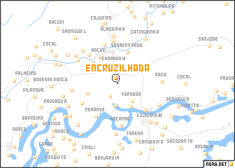 map of Encruzilhada