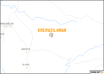 map of Encruzilhada