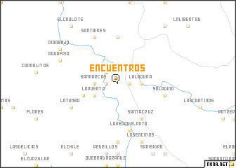 map of Encuentros