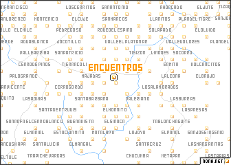 map of Encuentros