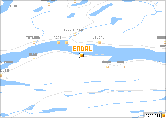 map of Endal