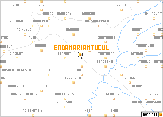 map of Enda Mariam Tucul