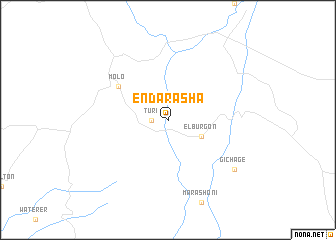 map of Endarasha