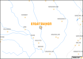 map of Endatawihon