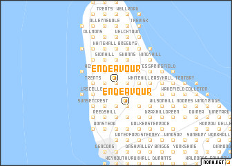 map of Endeavour