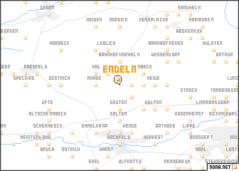 map of Endeln