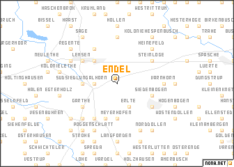 map of Endel