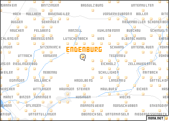 map of Endenburg