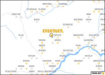 map of Endenden