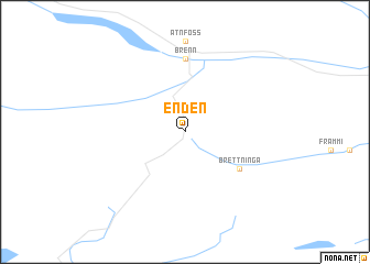 map of Enden