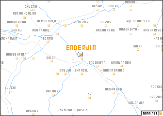 map of Enderjīn