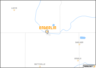 map of Enderlin