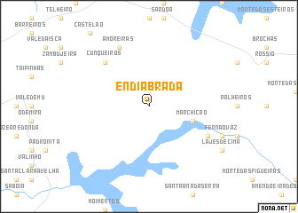 map of Endiabrada