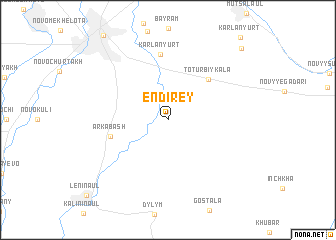 map of Endirey