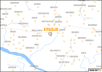 map of Endoja