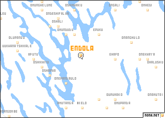 map of Endola