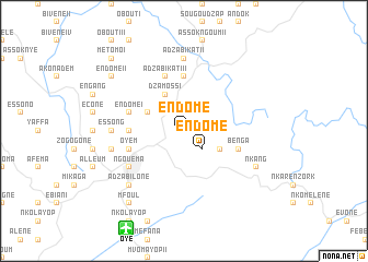 map of Endome