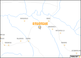 map of Endongwe