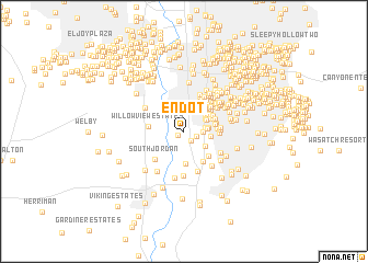 map of Endot