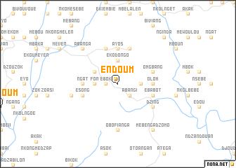 map of Endoum