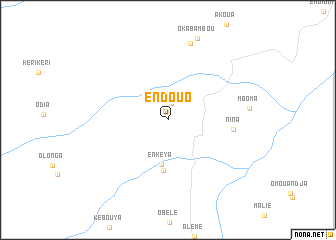 map of Endouo
