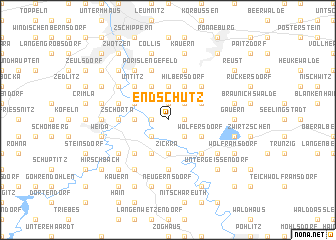 map of Endschütz