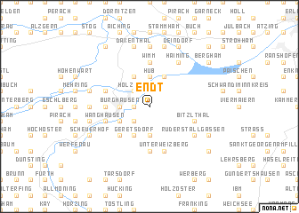 map of Endt