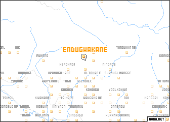 map of Endugwakane