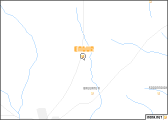 map of Endur