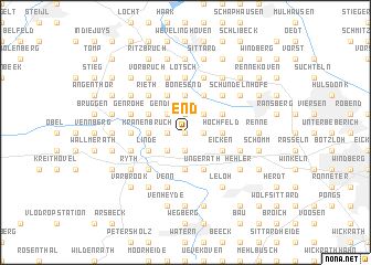 map of End