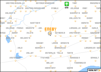 map of Eneby