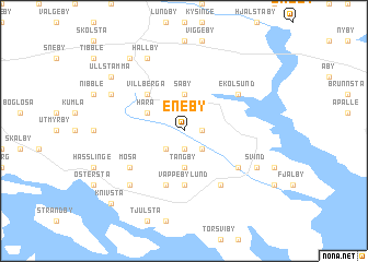 map of Eneby